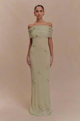 Vestido Maxi de Malha Orquídea