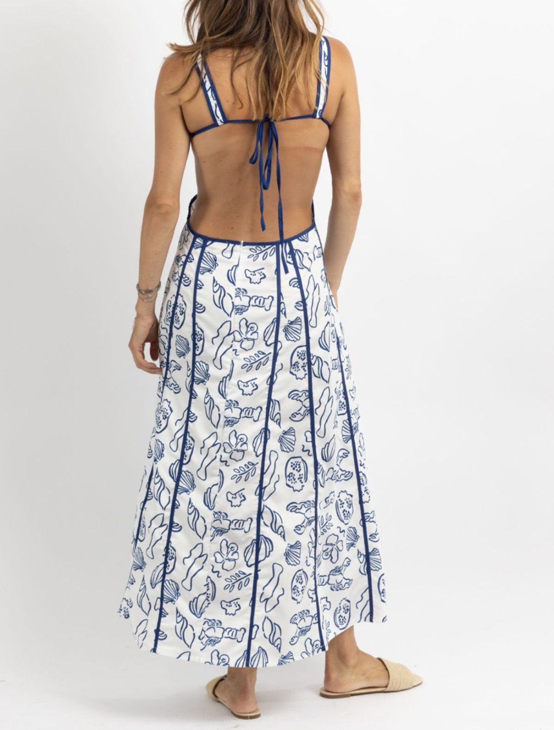 Vestido Estampado Carolina Longo