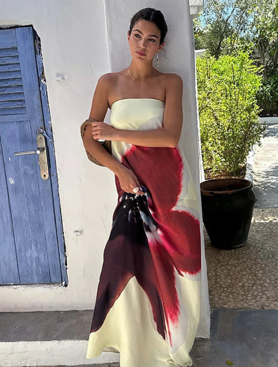 Vestido Tomara que Caia Victória Longo