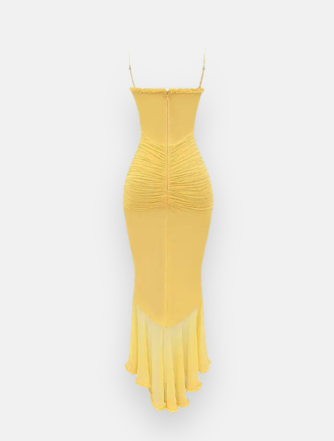 Vestido Maxi Plissado Fernanda