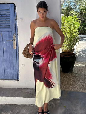 Vestido Tomara que Caia Victória Longo