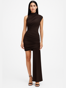 Vestido Assimétrico Duna Notturna