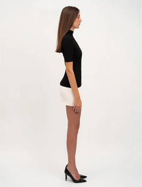 Vestido Gola Alta Viena