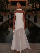 Vestido Longo Assimétrico Orée