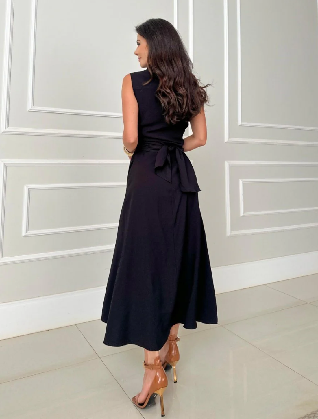 Vestido Longo Ébano