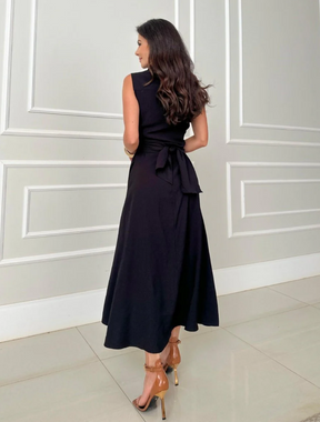 Vestido Longo Ébano