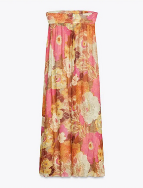 Vestido Longo Garden Bloom