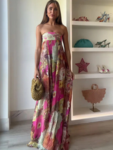 Vestido Longo Garden Bloom