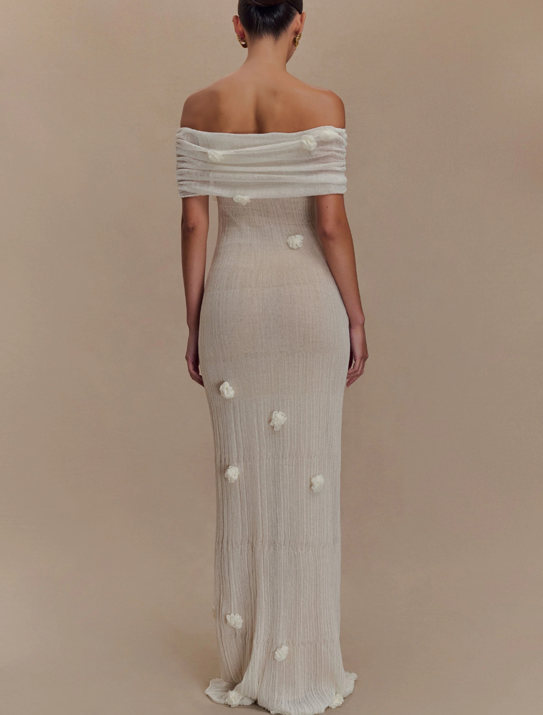 Vestido Longo Texturizado Liora