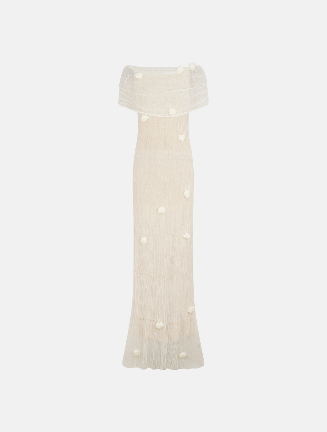Vestido Longo Texturizado Liora