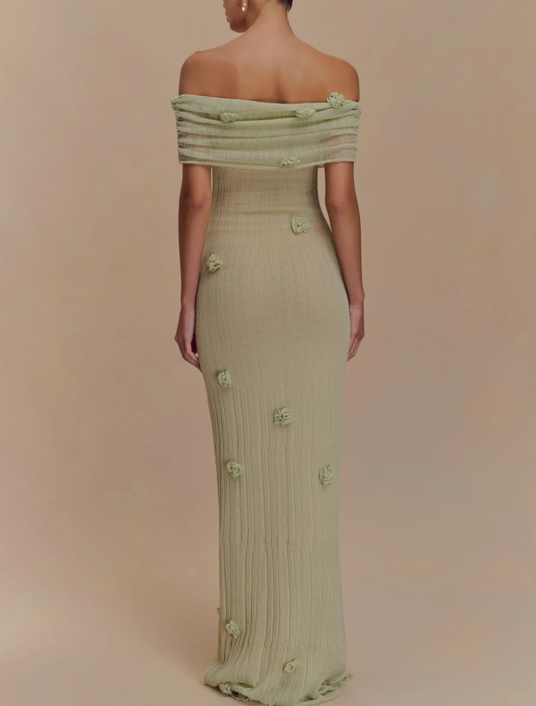 Vestido Longo Texturizado Liora