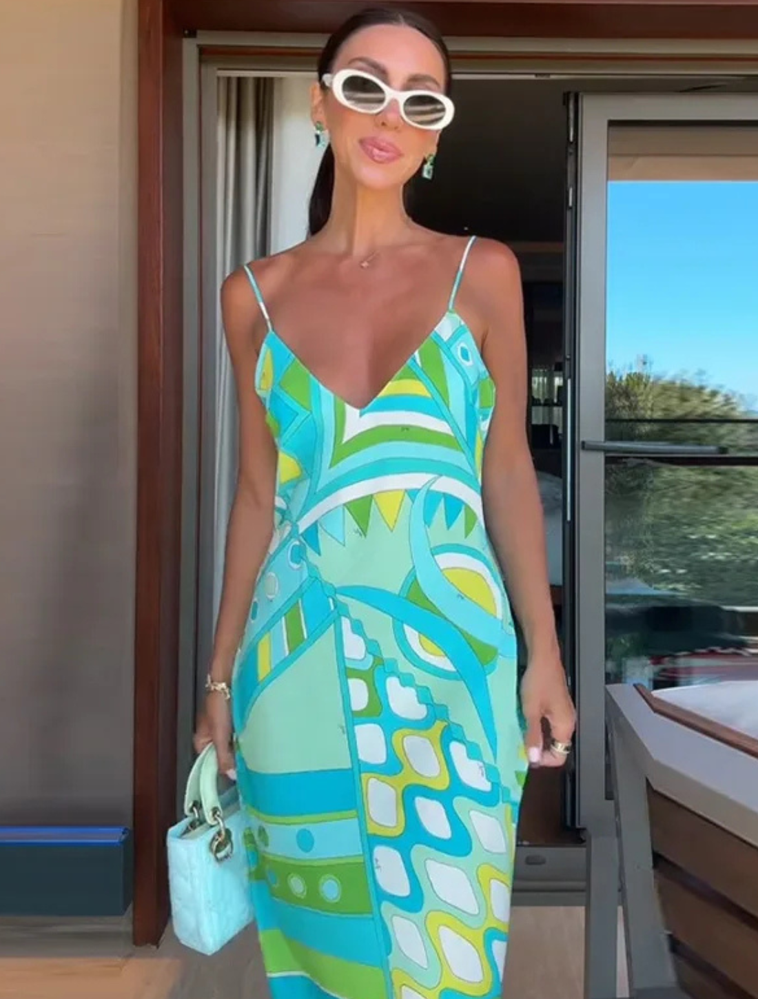 Vestido Longo Waves