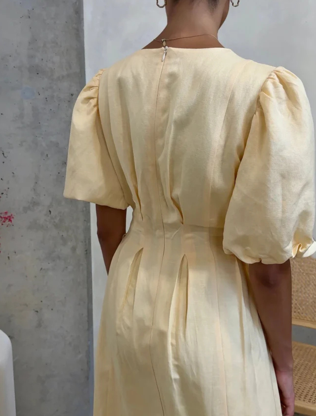 Vestido Longo de Tafetá Élysia