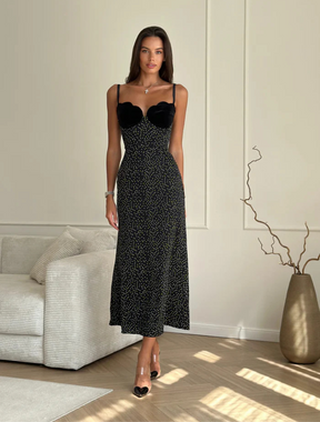 Vestido Midi Estampado Noiré
