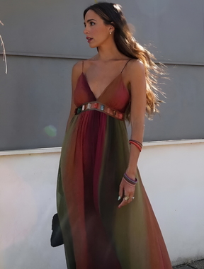 Vestido Maxi Patricia Chiffon