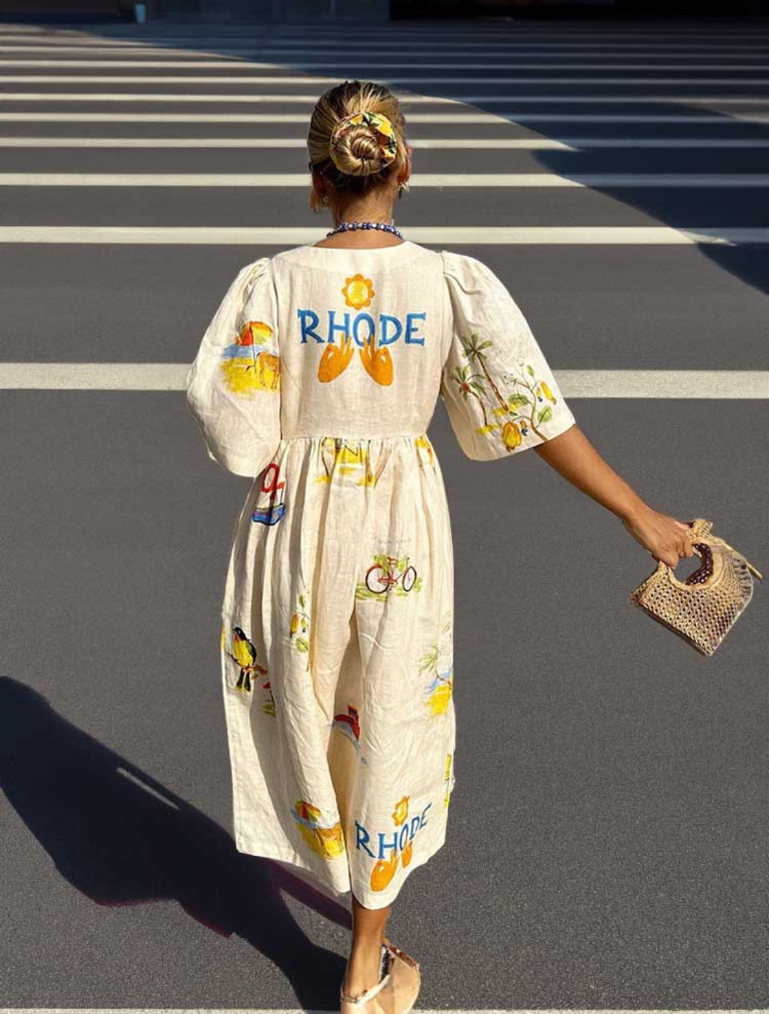 Vestido Midi em Linho Mainz
