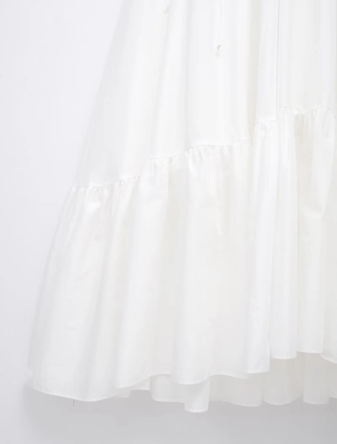Vestido Longo com Babado Katherine
