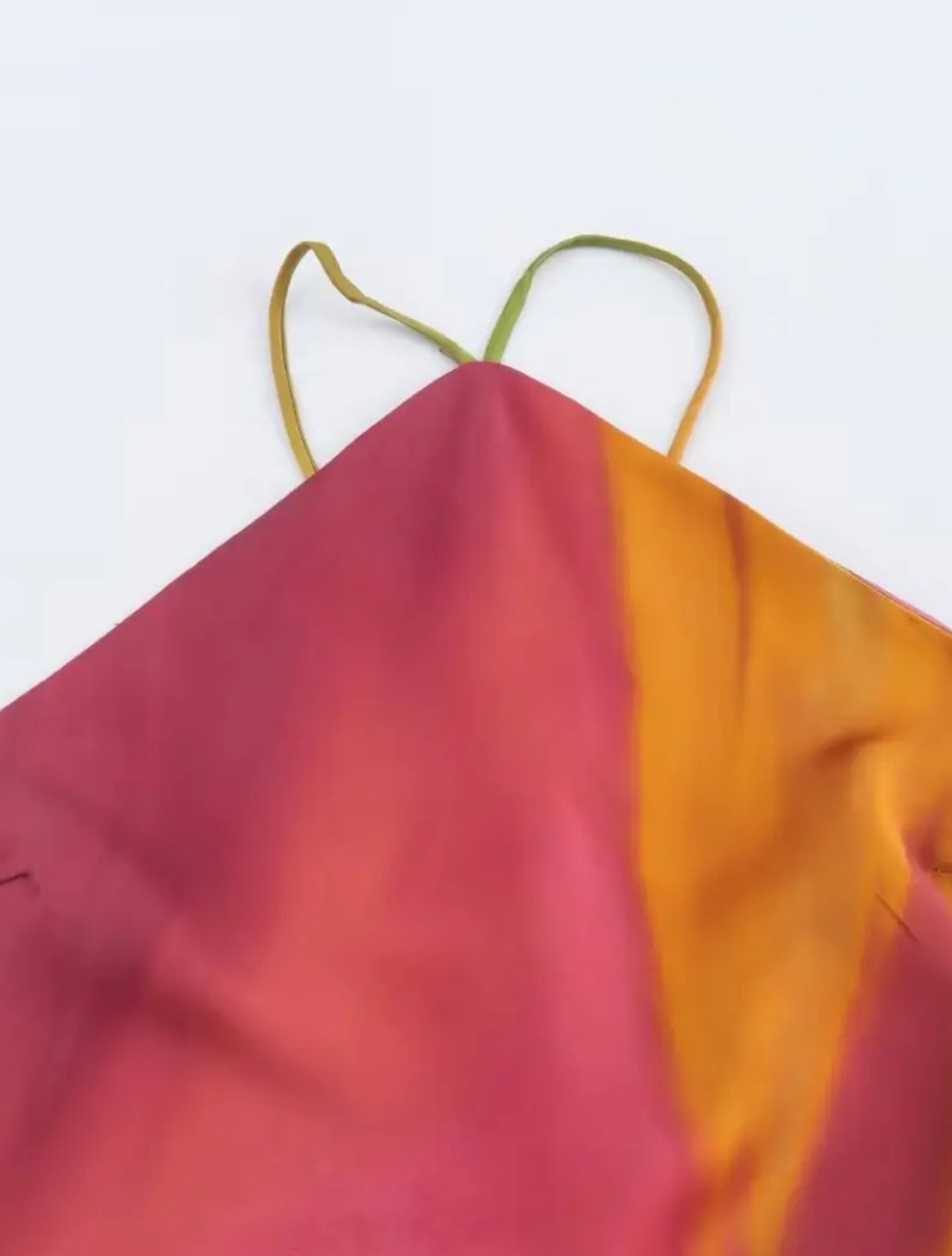 Vestido Longo com Estampa Entardecer